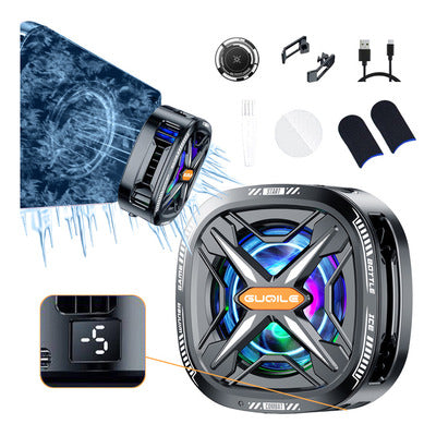 Cooler Magnético de Celular PRÓ+ Tablet Gamer - Led Rgb Fs05