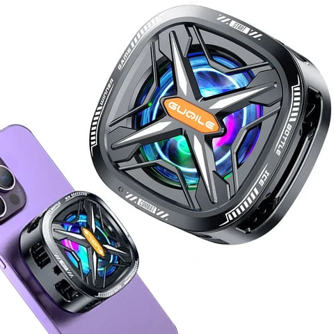 Cooler Magnético de Celular PRÓ+ Tablet Gamer - Led Rgb Fs05